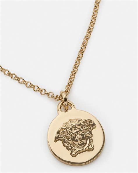 versace medusa pendant necklace|Shop Versace Medusa Pendant Necklace .